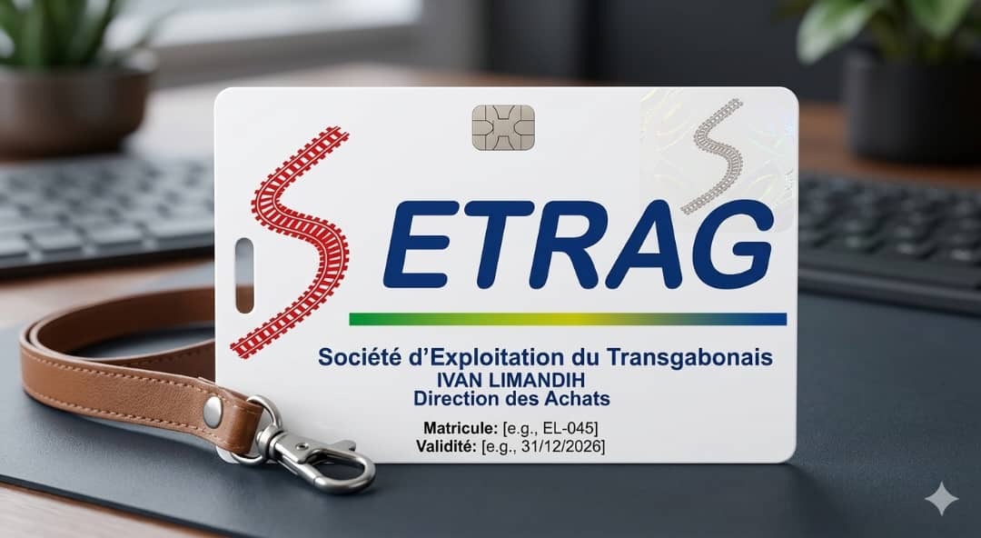 Badges & Cartes de Visite - Badges professionnels et cartes de visite pour SETRAG, GSE, OMP